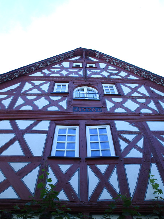 Fachwerkhaus in der Holzgasse 4 in Oberwesel (2016)