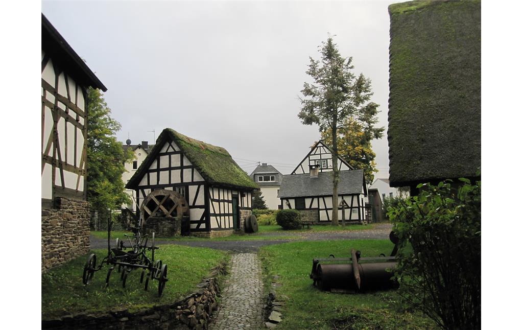 Innenhof im Landschaftsmuseum Westerwald in Hachenburg (2013)