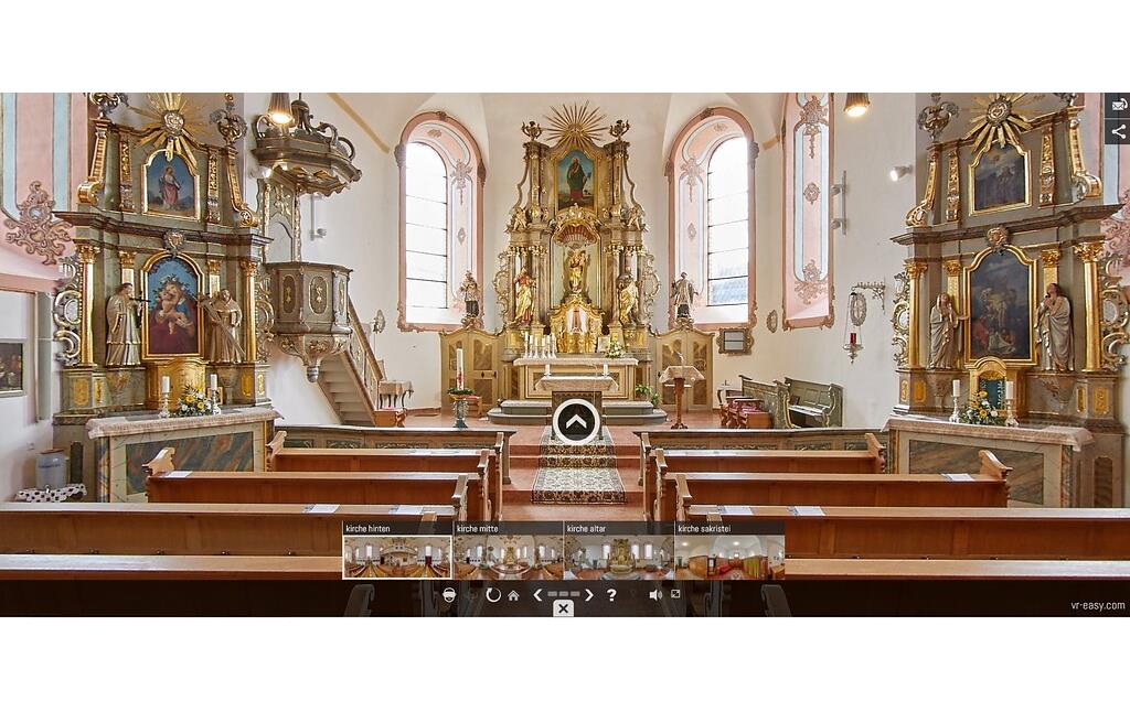 Die Kirche Mariä Himmelfahrt in Helferskirchen - ein virtueller Rundgang (2021)
