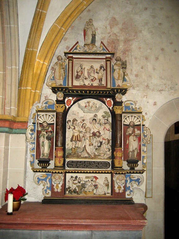 Stephanusaltar in der Stiftskirche St. Castor in Karden (2010)