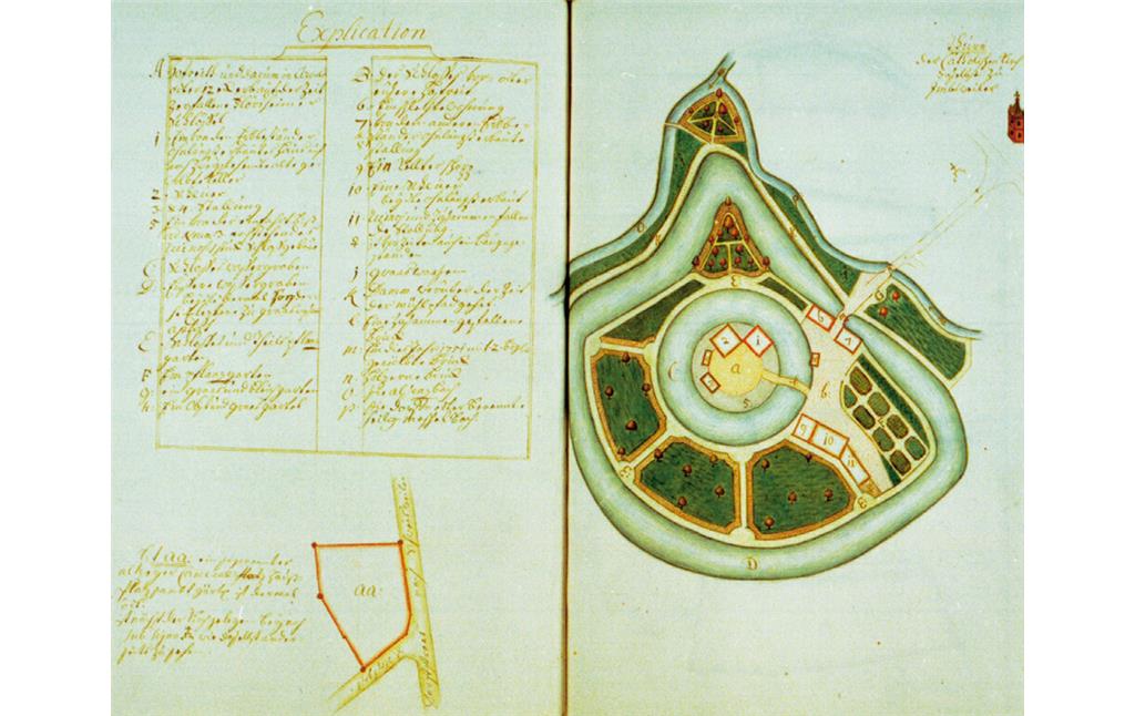Plan und Grundriss (1751