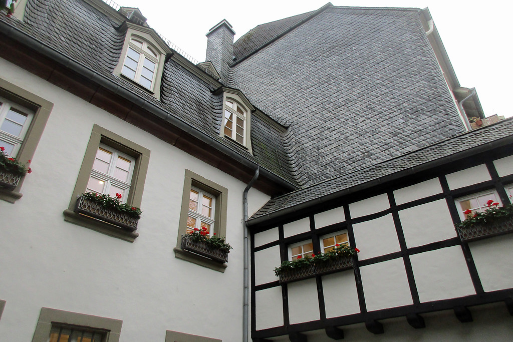 Das Geburtshaus von Karl Marx (1818-1883) in der heutigen Trierer Brückenstraße 10, heute betrieben als "Museum-Karl-Marx-Haus" (2019).