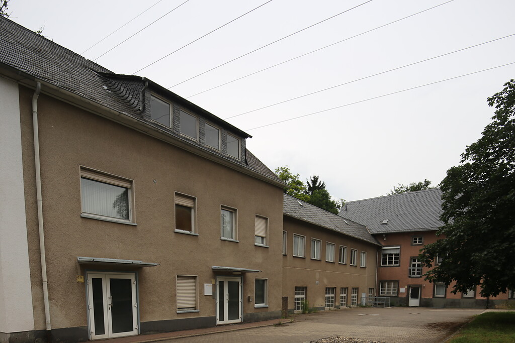 Gebäude der Rauschermühle an der Nette in Plaidt (2021)