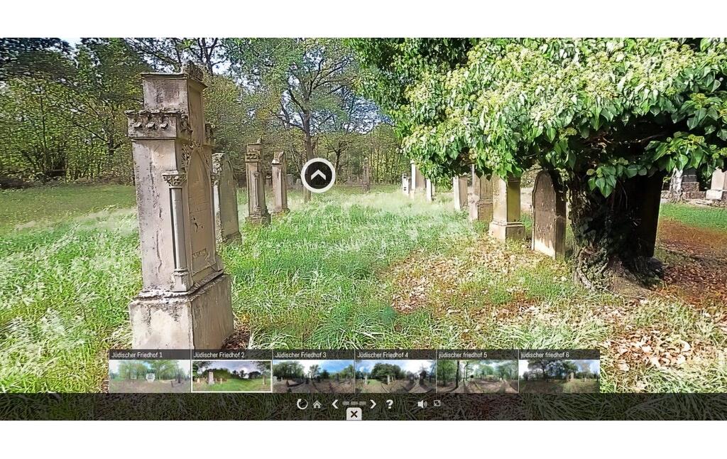 Der jüdische Friedhof Bad Sobernheim - ein virtueller 360-Grad-Rundgang (2023)