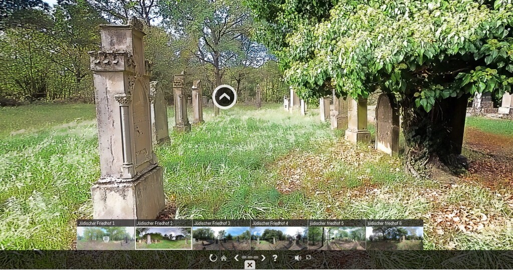 Der jüdische Friedhof Bad Sobernheim - ein virtueller 360-Grad-Rundgang (2023)