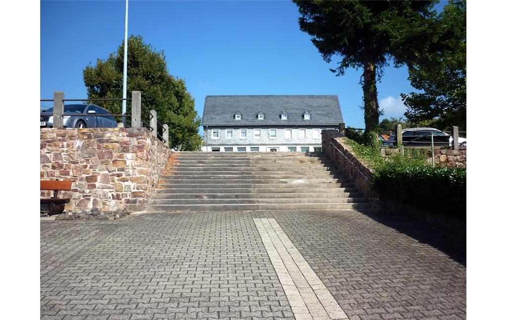 Ehemaliger Standort des Schlosses von Dörrebach (2016).
