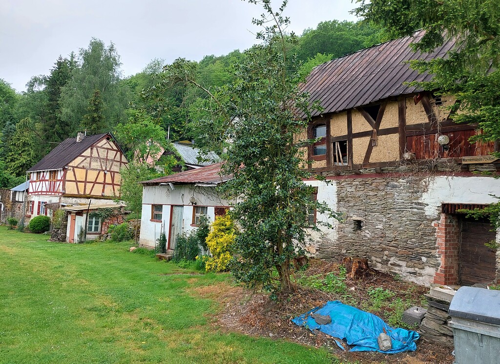 Der heute als Wohnplatz zur Gemeinde Monreal gehörende Weiler Müsch im Elztal (2021).