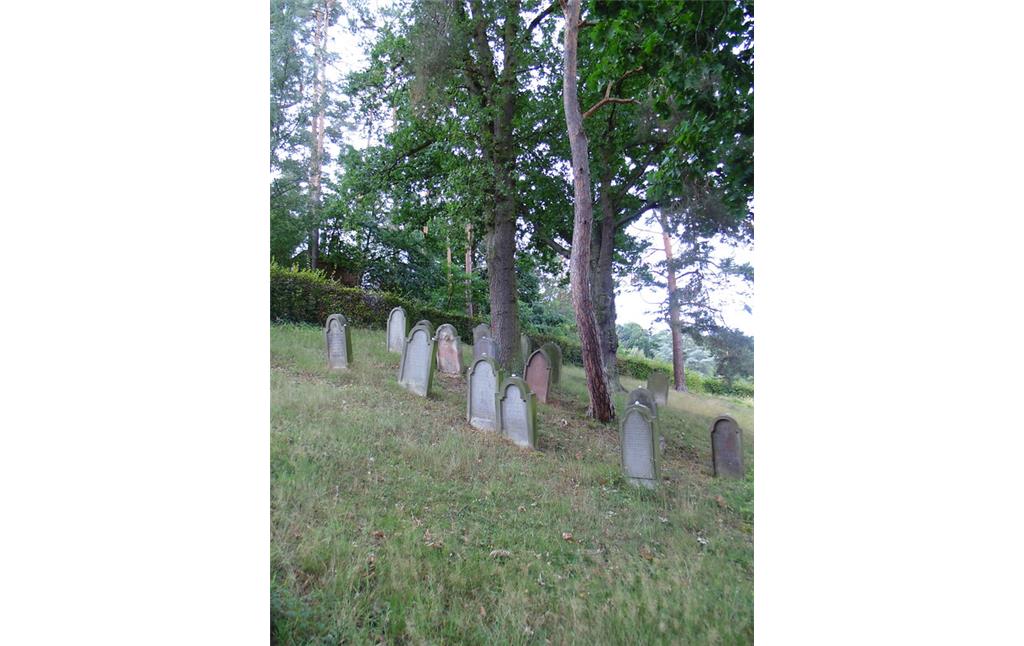 Gräber auf dem jüdischen Friedhof Kommern (2020)