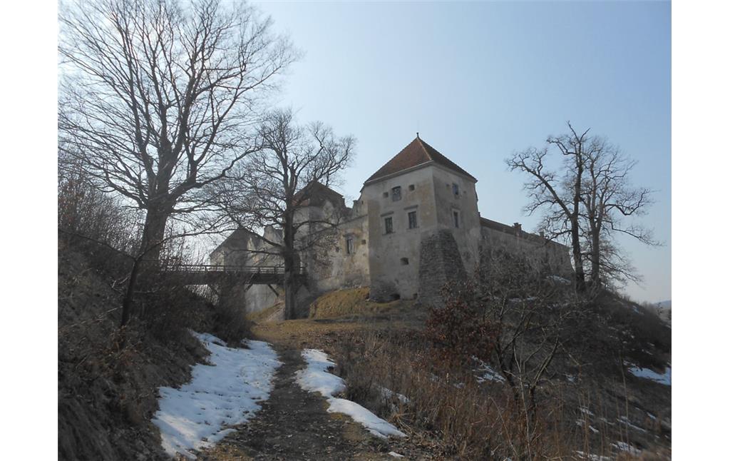 Southeast building of Svirzh Castle (2021)