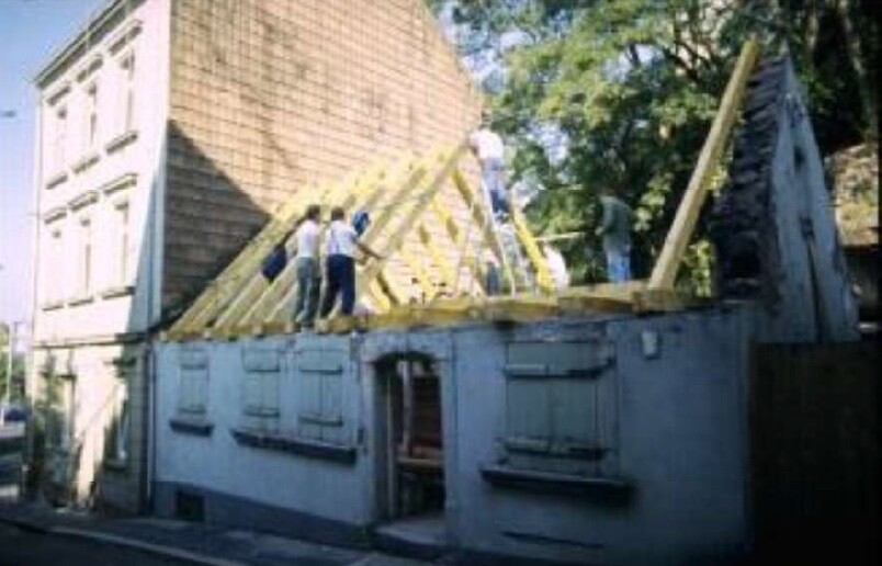 Sanierung des Wohnhauses Kaffeegasse Nr. 12 in Pirmasens (1980er Jahre)