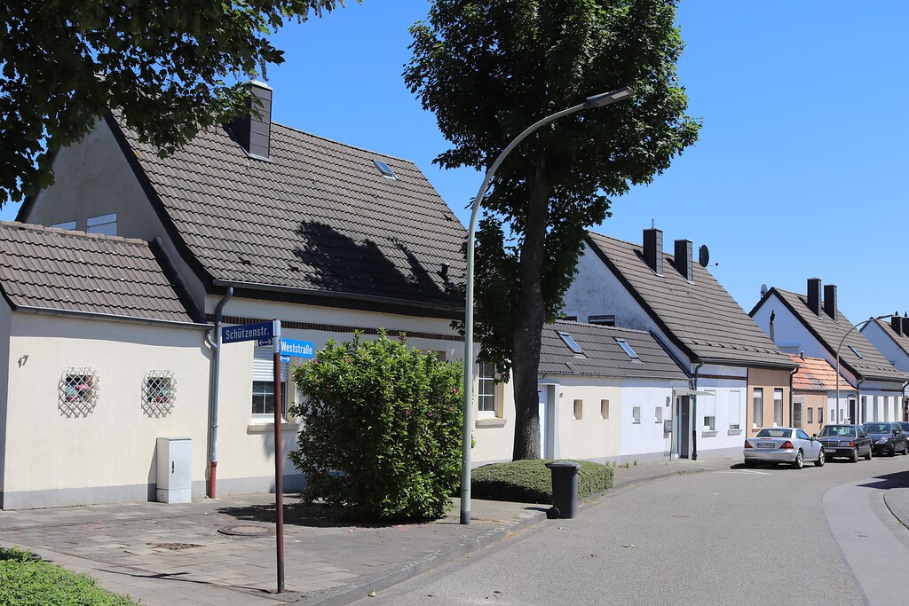 Nördliche Werkssiedlung in Felenberg (2021)