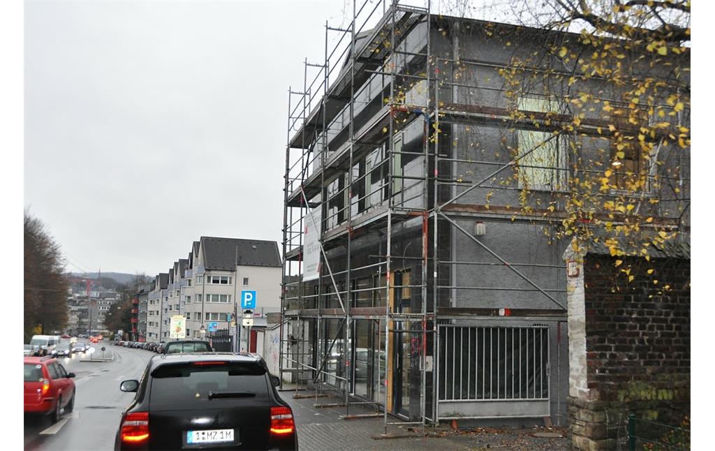 Früherer Standort der ehemaligen Metallwarenfabrik Wilhelm Jaeger an der Straße Neuenteich in Wuppertal (2014).