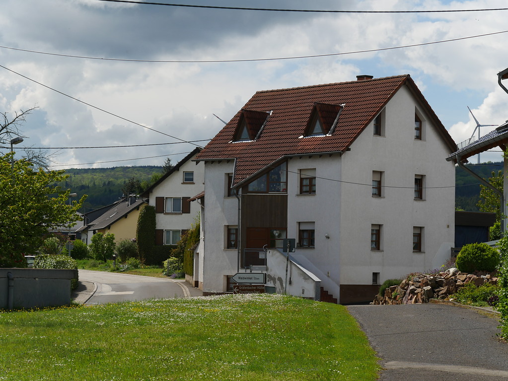Wohnhaus Zitadelle in Dörrebach, Blickrichtung Nordwesten (2017)