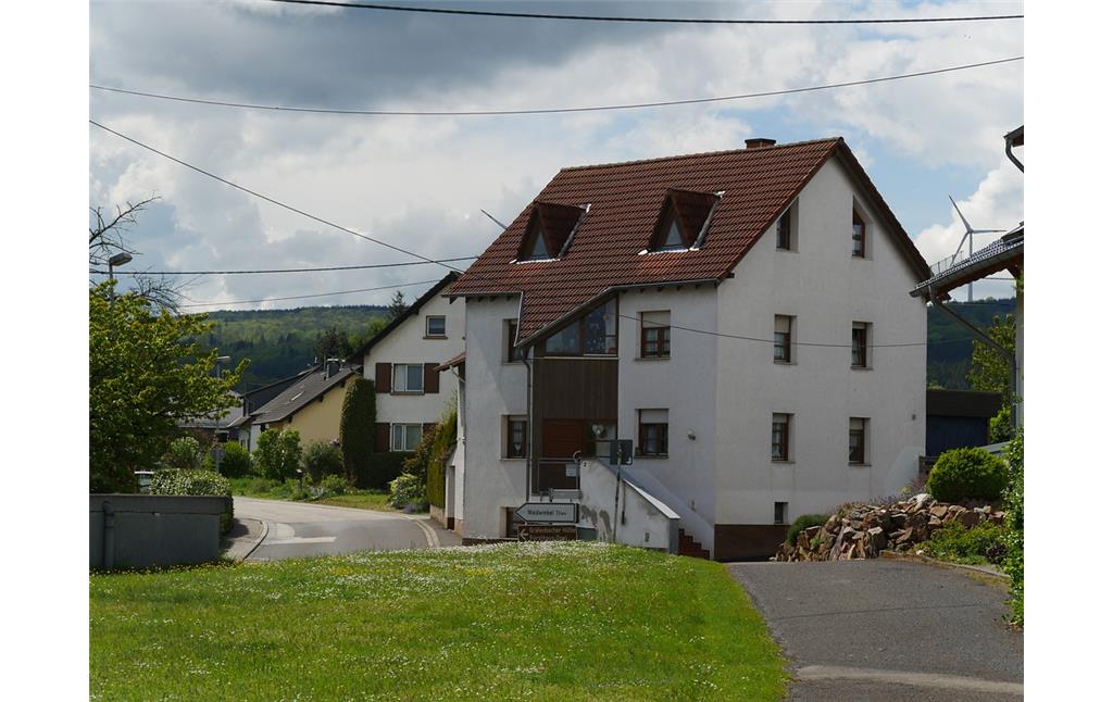 Wohnhaus Zitadelle in Dörrebach, Blickrichtung Nordwesten (2017)