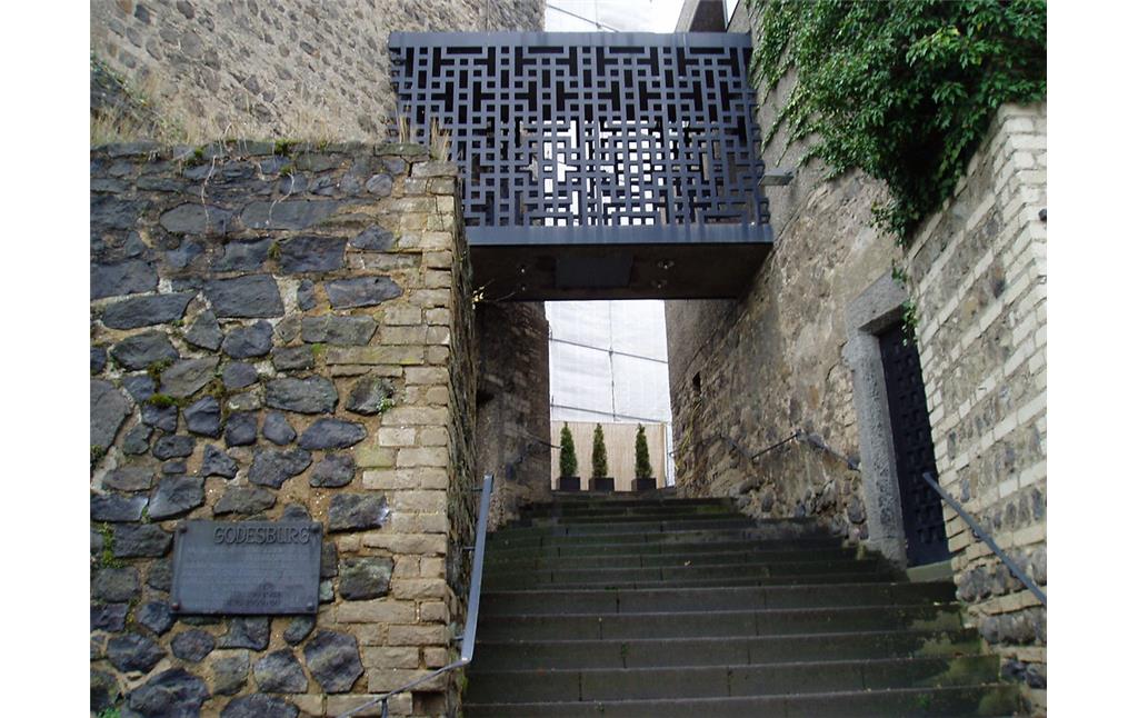 Heutiger Eingang in den Innenhof der Godesburg