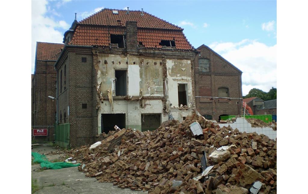 Kleutgen und Meier Bonn, abgerissener Gebäudeteil (2012)