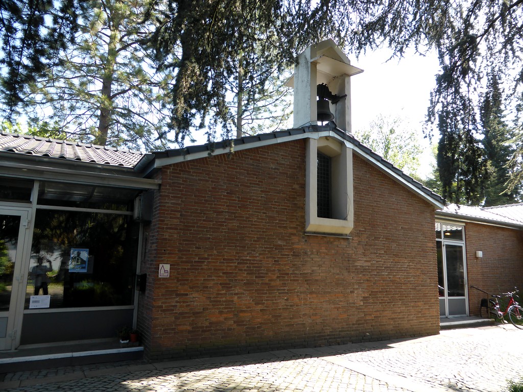 Thomaskapelle in Plittersdorf, Teilansicht des Gebäudekomplexes (2016)