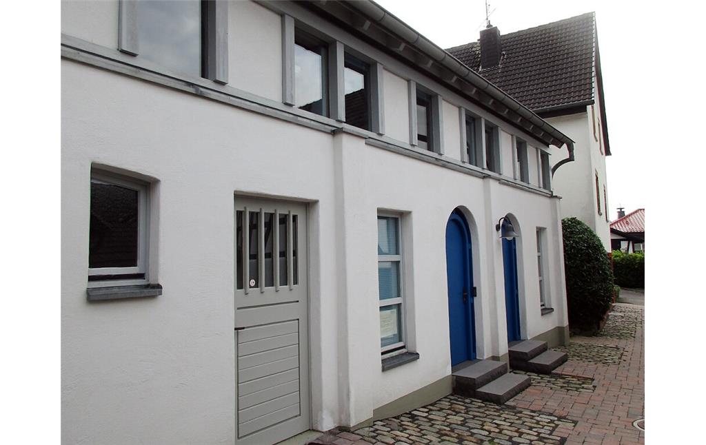 Das Veranstaltungsgebäude der 1994 eingerichteten Gedenkstätte "Landjuden an der Sieg" in Windeck-Rosbach (2021).