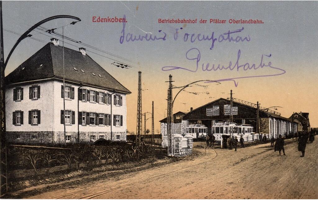 Depot der ehemaligen Pfälzischen Oberlandbahn