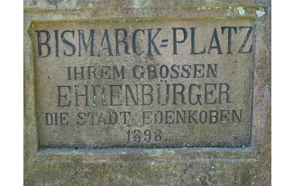 Bismarck-Platz am Werder-Berg bei Edenkoben (2020)