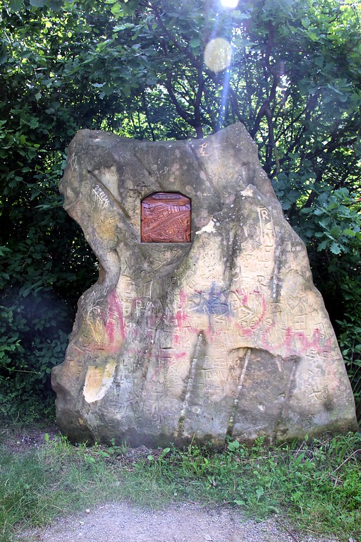 Gedenkstein an den ehemaligen Ort Finkenrath bei Herzogenrath (2016)