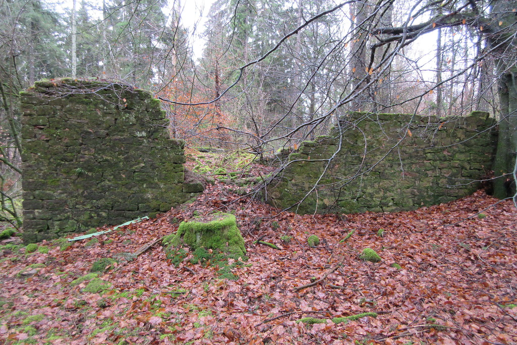 Ruine Forsthaus Siebenteil nahe der Alschbächelquelle (2019)