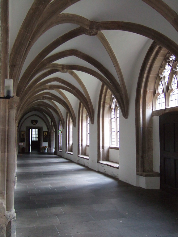 Blick in den Kreuzgang von Kloster Steinfeld (2013)