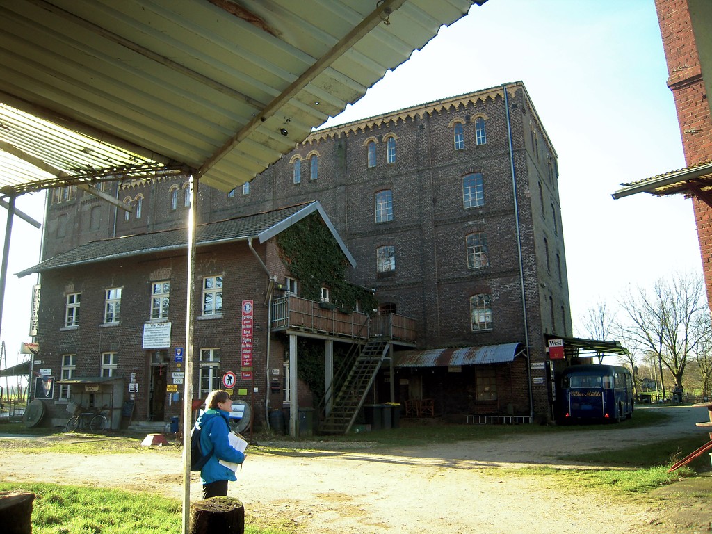 Ehemalige Getreidemühle auf dem Gelände der Viller Mühle in Goch (2016)
