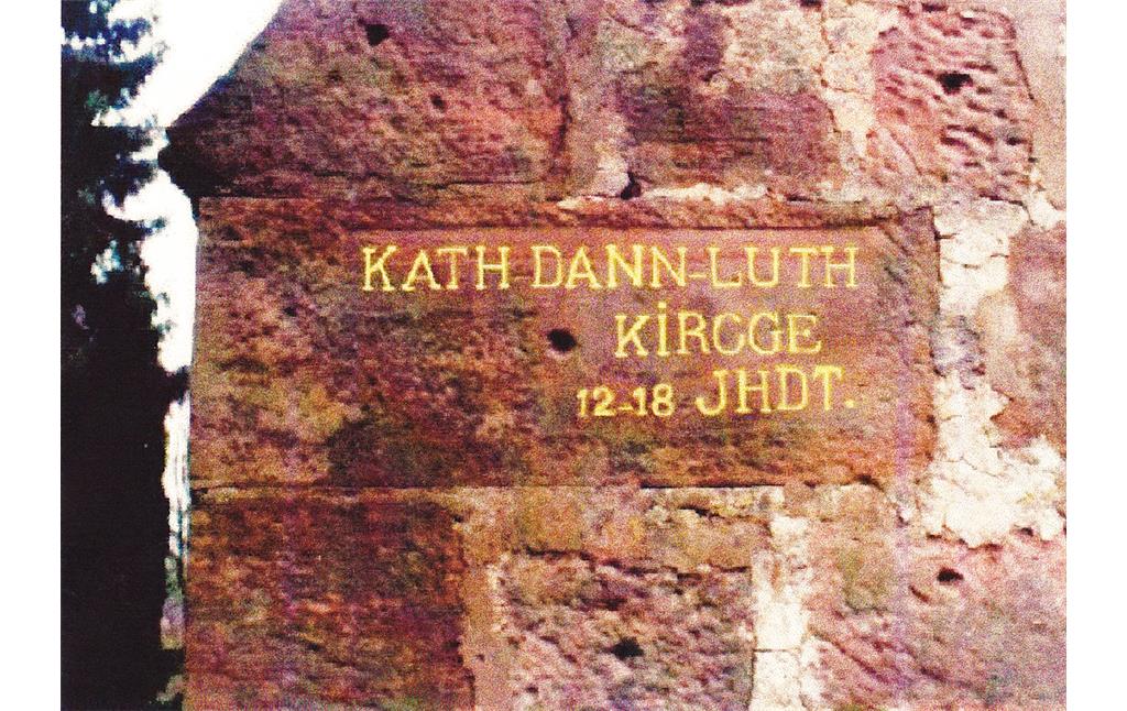 Ritterstein Nr. 137 "Kath-Dann-Luth Kircge 12-18 Jhdt." (1999)