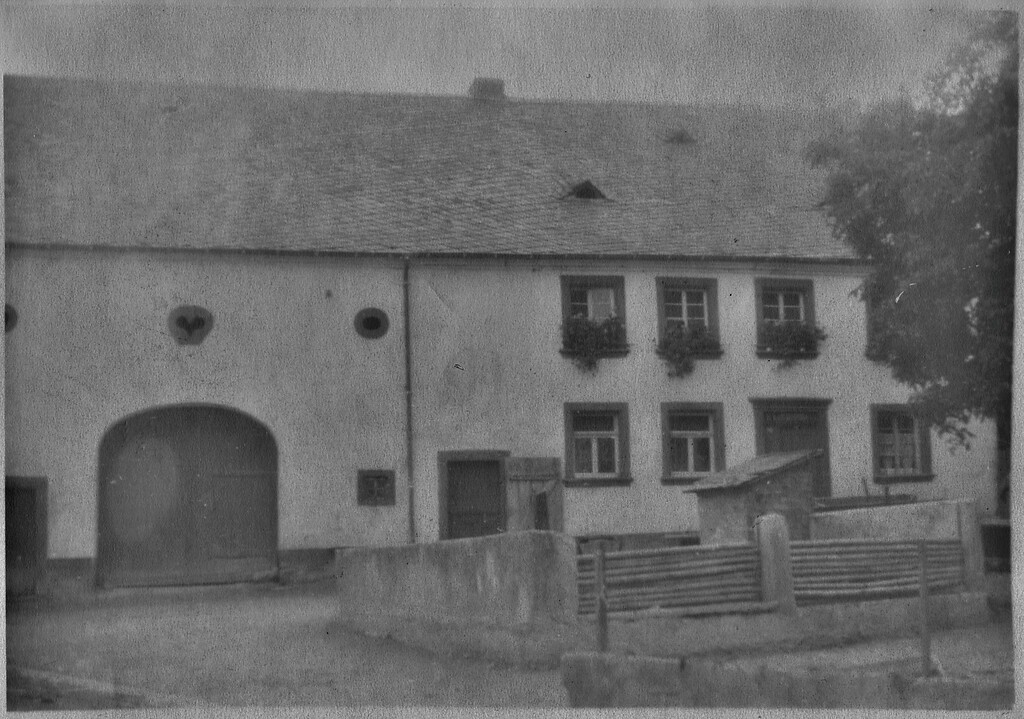 Historische Aufnahme des Gorges-Hauses im Berglichter Ortsteil Berg (1930er Jahre)