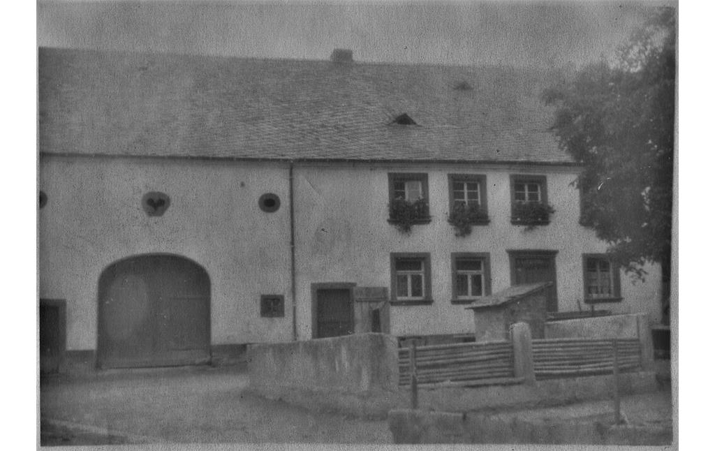 Historische Aufnahme des Gorges-Hauses im Berglichter Ortsteil Berg (1930er Jahre)