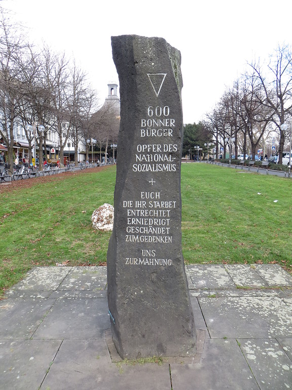 Denkmal für die Bonner Opfer des Nationalsozialismus auf dem Kaiserplatz
