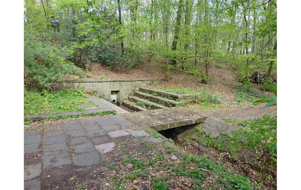 "Heiliger Brunnen" im Duisburger Stadtwald, südlich der Kreuzung von Rundweg und Kammerweg (2012).