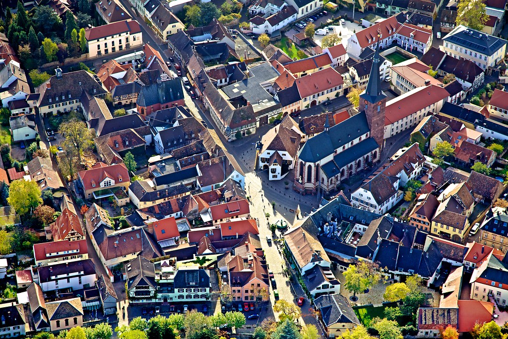 Luftaufnahme von Deidesheim (2010)