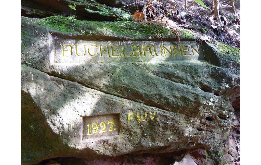 Ritterstein Nr. 178 Buchelbrunnen 1927 nordöstlich von Fischbach (2014)
