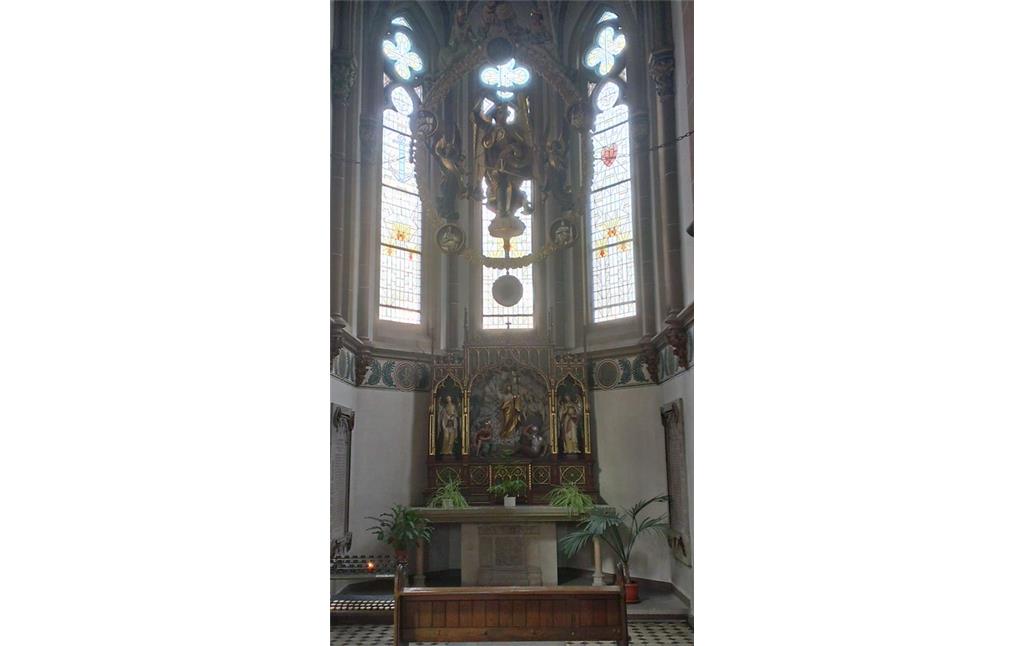 Chorraum und Altar der Pfarrkirche St. Josef in Koblenz (2014)
