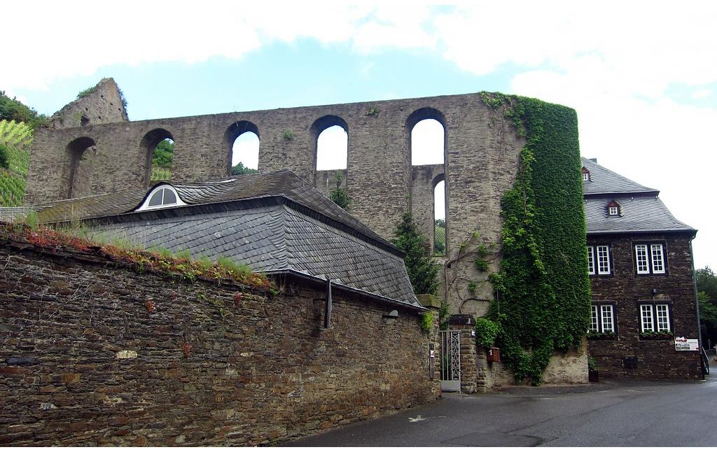 Die Kirchenruine des früheren Augustiner-Chorfrauen-Priorats Marienthal in Marienthal bei Ahrweiler (2015).