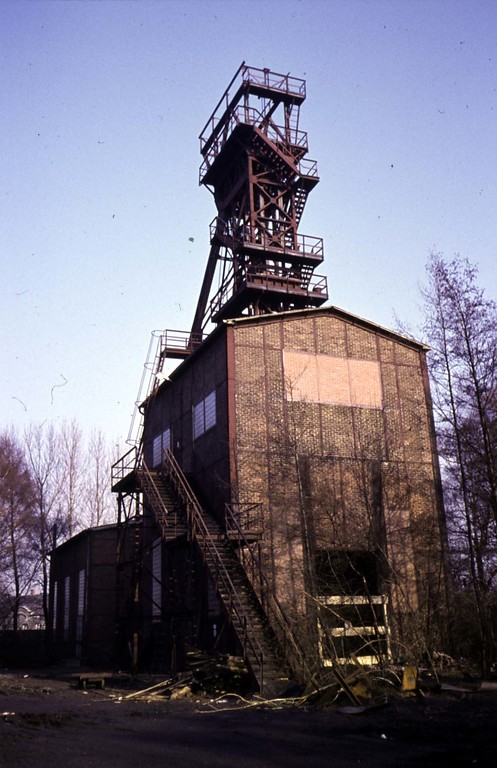 Fördergerüst der Zeche Zollverein 6,9 in Essen