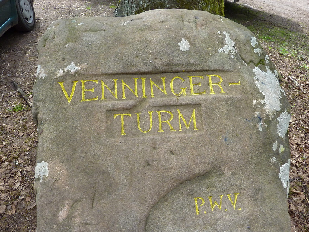 Ritterstein Nr. 87 Venninger-Turm südöstlich von Iggelbach (2013)