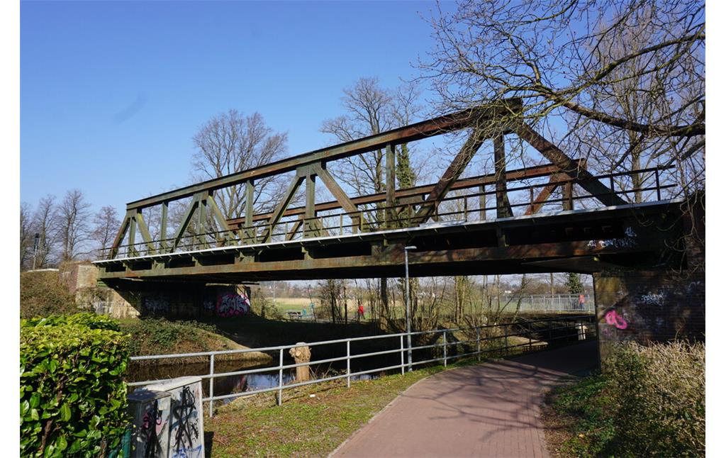 Stade, Eisenbahnbrücke über die Schwinge (2022)