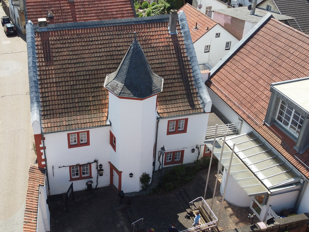 Altes Amtshaus, Hofansicht, erbaut 1592 (2022)