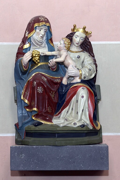 Anna Selbdritt in der Kirche Sankt Aldegundis und Bartholomäus in Sankt Aldegund