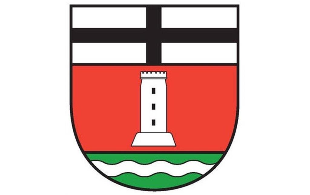 Das Wappen von Uedorf, einem Stadtteil von Bornheim im Rhein-Sieg-Kreis (2010)