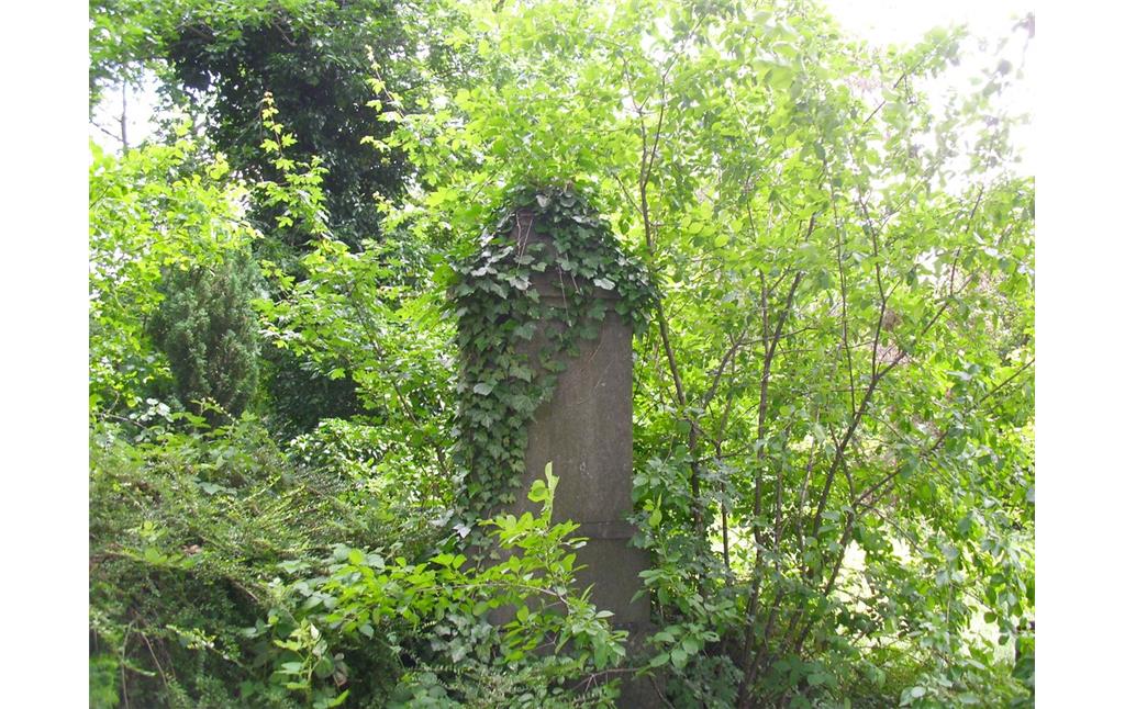 Grabstein auf dem alten Friedhof Poller Damm in Köln-Poll (2013)