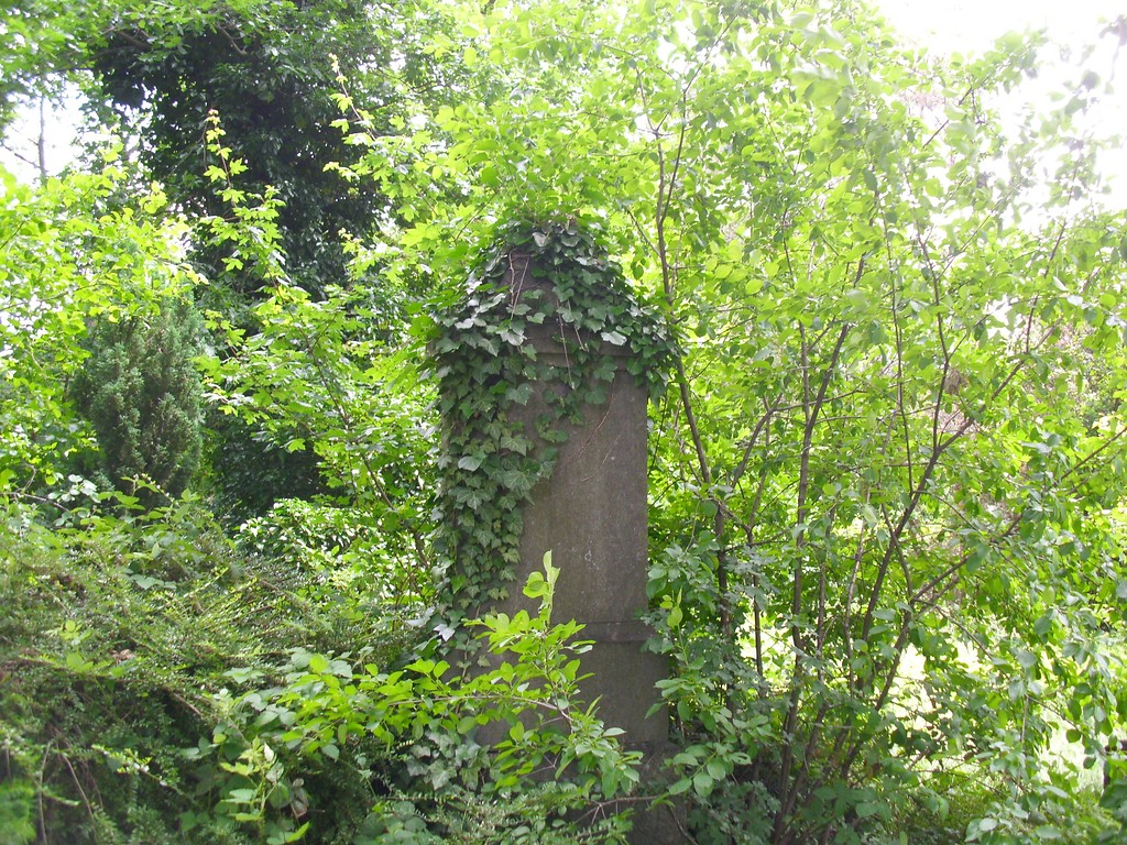 Grabstein auf dem alten Friedhof Poller Damm in Köln-Poll (2013)