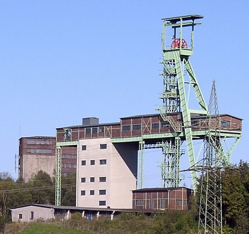 Das Industriedenkmal Grube Georg in Willroth (2021)