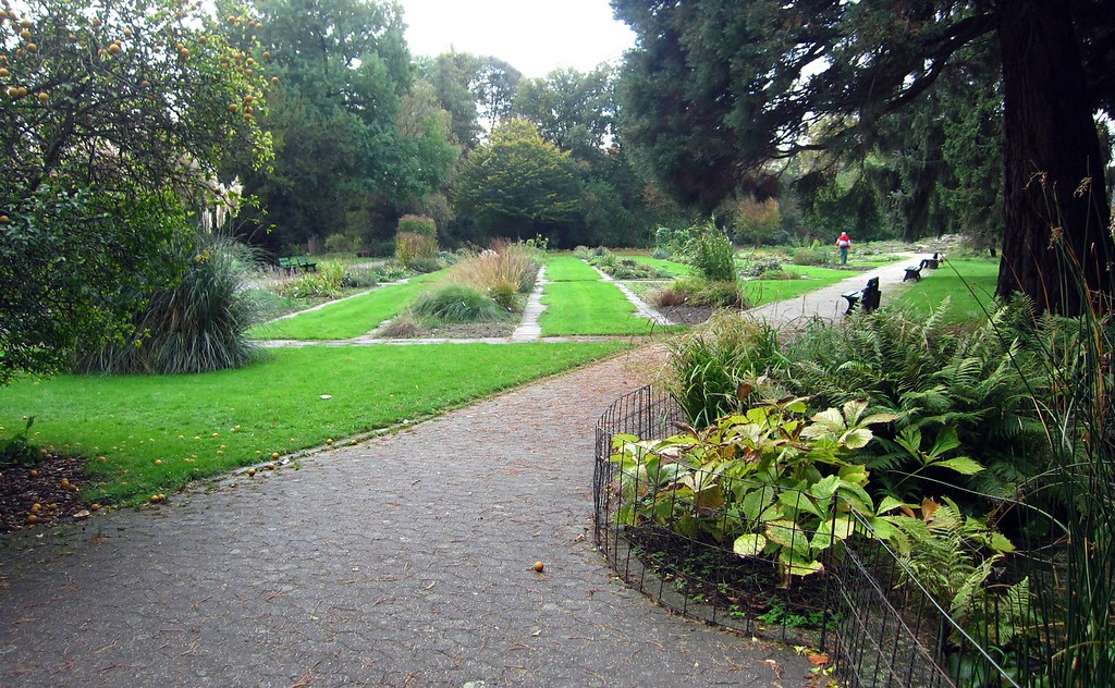 Botanischer Garten im Schönwasserpark in Krefeld (2014).