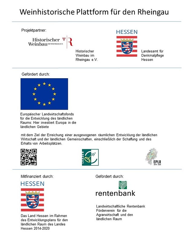 Fördermittelgeber des Projekts "Weinhistorische Plattform für den Rheingau" (2020)