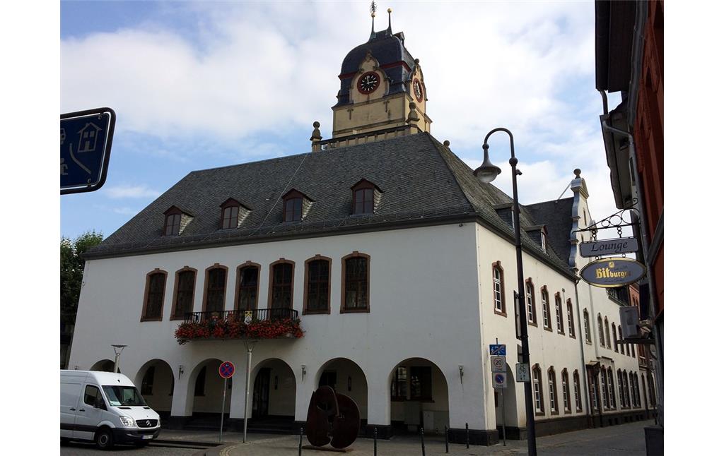 Das alte Rathaus in Euskirchen aus nordwestlicher Richtung (2014)