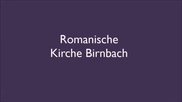 Video mit Impressionen der evangelischen Kirche in Birnbach (2020)
